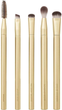 Zestaw pędzli do makijażu Ecotools Precious Metals Brightening Eye Set 5 szt (79625438581) - obraz 3