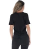 Футболка укороченная (кроп топ) женская Lee Cooper 20195898.214 M черная (4894534293047) - изображение 4