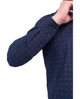 Рубашка мужская slim fit (приталенная) Lee Cooper 10296118.021 L темно-синяя (5942723141569) - изображение 5