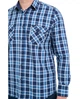 Рубашка мужская regular fit (свободная) Lee Cooper 10296115.186 M синяя (5942723141422) - изображение 6