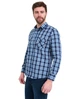 Рубашка мужская regular fit (свободная) Lee Cooper 10296115.186 M синяя (5942723141422) - изображение 7