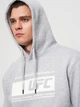 Худи мужское UFC UFCYE35058 XL Светло-серое (3609088140157) - изображение 4