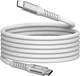 Кабель Verbatim 60 Вт, USB-C–USB-C, 120 см Сірий (31850) - зображення 1