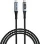 Кабель живлення і синхронізації Verbatim з дисплеєм 240 Вт, USB-C–USB-C, 120 см Чорний (0023942318491) - зображення 1