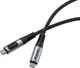 Кабель живлення і синхронізації Verbatim з дисплеєм 240 Вт, USB-C–USB-C, 120 см Чорний (0023942318491) - зображення 2