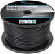 Kabel mikrofonowy Azusa Professional 6 mm mono 100 m Black (5901436708148) - obraz 1