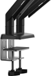 Uchwyt biurkowy do monitorów Anda Seat Stealth II PRO RGB Duo 17-42" Black (AD-W-A9-2S-BB) - obraz 6