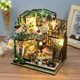 3D Румбокс "Цветочный дом" Миниатюрный Кукольный Домик DIY DollHouse Diorama от HongDa с освещением (DG16) - изображение 1