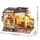 3D Румбокс "Пекарня" Миниатюрный Кукольный Домик DIY DollHouse Diorama от HongDa с освещением (DG178) - изображение 2