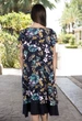 Пляжное платье с короткими рукавами Indiano 2521 N-13C 48(XL) Черный - изображение 2