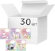 Набор тетрадей школьных Школярик 3422 глиттер Kawaii Friends 12 листов в линию 30 шт (012-3422L) - изображение 1