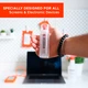 Спрей для очищення Whoosh! Screen Shine GO XL 100ml, microfiber 14x14cm (1FG100ENFR/1FG100XLENFR) - зображення 3