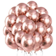 Повітряні кульки Springos PS0047 Rose gold 100 szt (5907719458663) - зображення 1