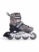 Роликовые коньки раздвижные Skates Inline K239A размер 39-42 Grey-Black - изображение 1
