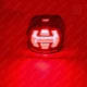 Ліхтар задній 03 для мотоциклів Harley-Davidson LED чорний корпус тоноване скло (червоний) - зображення 7