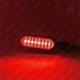 Поворотники (бегущие) и задние габариты + стоп-сигналы MT_07 на мото LED с реле чёрные с тонировкой 2 шт. (оранжевый + красный) - изображение 6