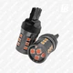 Лампа LED цоколь 7443 (T20 W21 5W) з лінзою 12–24 В SMD 3030*24 (червоний) - зображення 4