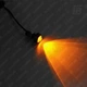 Поворотники или ДХО "Орлиный глаз" LED врезные Ø23 мм линза SMD 5630*03 хром корпус 2 шт. (оранжевый) - изображение 8