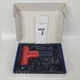 Массажер для тела и мышц аккумуляторный Fascial Gun, беспроводной массажный пистолет с 4 насадками и 6 скоростями, портативный электрический вибромассажер для глубокого массажа спины, шеи, ног, рук Красный, KH-320-Red - изображение 11