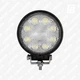 Фара FlareBeam WL-27C1 дополнительного света светодиодная (LED) 27 Вт круглая 4.5" 12–24 В Cree*09 flood - изображение 2