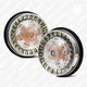 Ліхтарі 2IN-03 для мотоциклів Harley-Davidson світлодіодні (LED) Ø2 дюйми 2 шт. (білий + оранжевий) - зображення 6