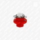 Лампа LED цоколь B8.4d (BX84d BAX84d) 12 В SMD 5050*01 (красный) - изображение 2