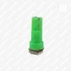 Лампа LED цоколь T5 (W1.2W безцокольна) 12 В SMD 505001 (зелений) - зображення 3
