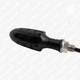 Поворотники (бегущие) и задние габариты + стоп-сигналы MT_07 на мото LED с реле чёрные с тонировкой 2 шт. (оранжевый + красный) - изображение 2