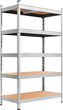 Regał metalowy Springos HA5164 z półkami 205 x 120 x 45 cm (5907719452555) - obraz 1