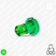 Лампа LED цоколь T3 (Neo Wedge 4.6 мм 8 мм) с линзой 12 В DIP 5 мм*01 (зелёный) - изображение 1