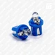 Лампа LED цоколь B8.5d (BX85d BAX85d) с линзой 12 В DIP 5 мм*01 (синий) - изображение 8