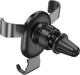 Автотримач для телефона Hoco CA56 Plus Armor metal gravity car holder Black (6931474760289) - зображення 3