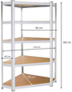 Regał metalowy Springos HA5214 z półkami 180 x 90 x 40 cm (5907719460918) - obraz 11
