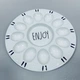 Блюдо керамическое для яиц "Enjoy" 26 см Stenson MC5086 - изображение 1