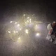 Гирлянда светодиодная НА БАТАРЕЙКАХ 2 м 20 диодов LED желтый цвет - изображение 2