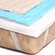 Наматрасник хлопковый MirSon Royal Pearl Waterproof Cotton 272/3 140x190 (2200000379948) - изображение 12