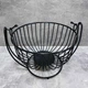 Корзина для фруктов на подножке Завиток-1 25*25 см 1019 - изображение 1
