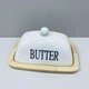 Масленка керамическая на бамбуковой подставке "Butter" A-Plus 7347 - изображение 3