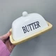 Масленка керамическая на бамбуковой подставке "Butter" A-Plus 7347 - изображение 4
