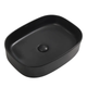 Раковина накладная Mixxus Premium BEVEL-0103 BLACK 510х370х120mm (MP6520) - изображение 1
