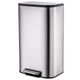 Відро для сміття з плавним закриттям прямокутне Mixxus Cubic-TC0112 SS Color 12л колір нержавійка (MI7089) - изображение 1
