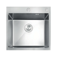 Мийка з нержавіючої сталі MIXXUS MH5050 DECOR NANO-SILVER (3.0/0.8) колір нержавійка (MI7040) ( 10747 ) - изображение 1