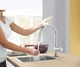 Сенсорний змішувач для кухні з висувним виливом Grohe Minta Touch (31358DC2) ( 12803 ) - изображение 2
