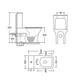 Унітаз-компакт Mixxus STYLE-0403-R 620х360х800mm, система змиву RIMLESS (MI6727) - изображение 7