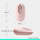 Мышка Logitech POP Mouse With Emoji Bluetooth Rose (910-007413) - изображение 10