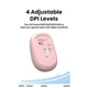 Мишка Ugreen MU105 Wireless Pink (90686) - зображення 6