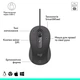 Мышка Logitech Signature M520 for Business USB-C Graphite (910-007511) - изображение 6
