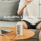 Док-станція USB3.1 Type-C --> HDMI/VGA/USB3.0x3/RJ45/SD/TF/TRRS 3.5m/PD/DC100W12-in-1Ventio - изображение 5