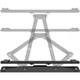 Кронштейн для ТВ AGN AGN70-442P з поворотом/два коліна/32"-70"/40 кг/max.VESA 400x400/Black - изображение 12
