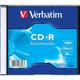 Диск CD Verbatim CD-R 700Mb 52x 1шт Slim Case (43347-1disk) - зображення 2